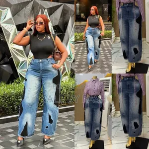 Luxury Patchwork Jeans