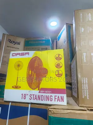 QASA 18-Inch Upright Cooling Fan With Aluminium Blades
