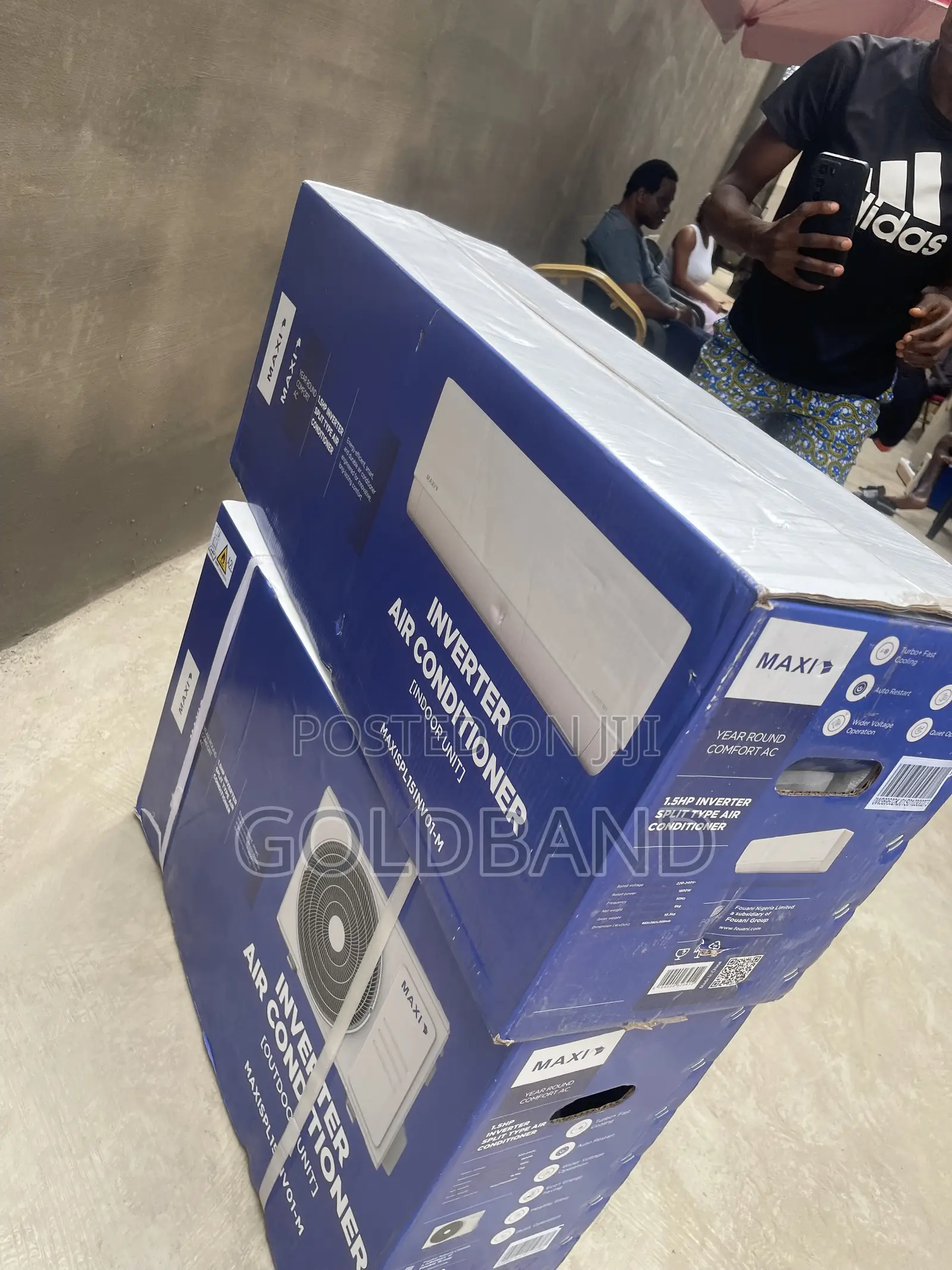 Maxi 1.5HP Inverter AC – Complete Split Cooling Package