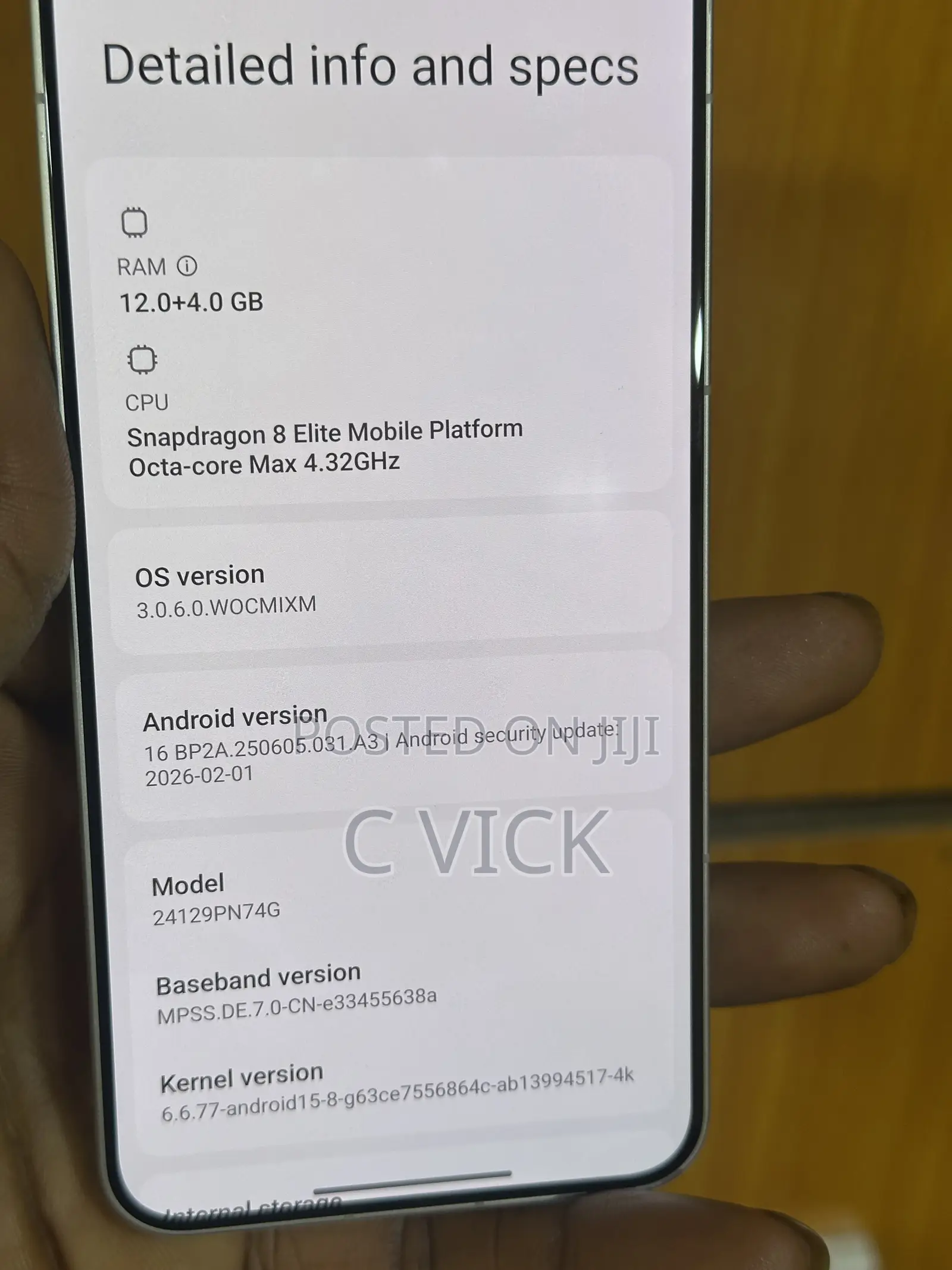 Xiaomi 15 256 GB White