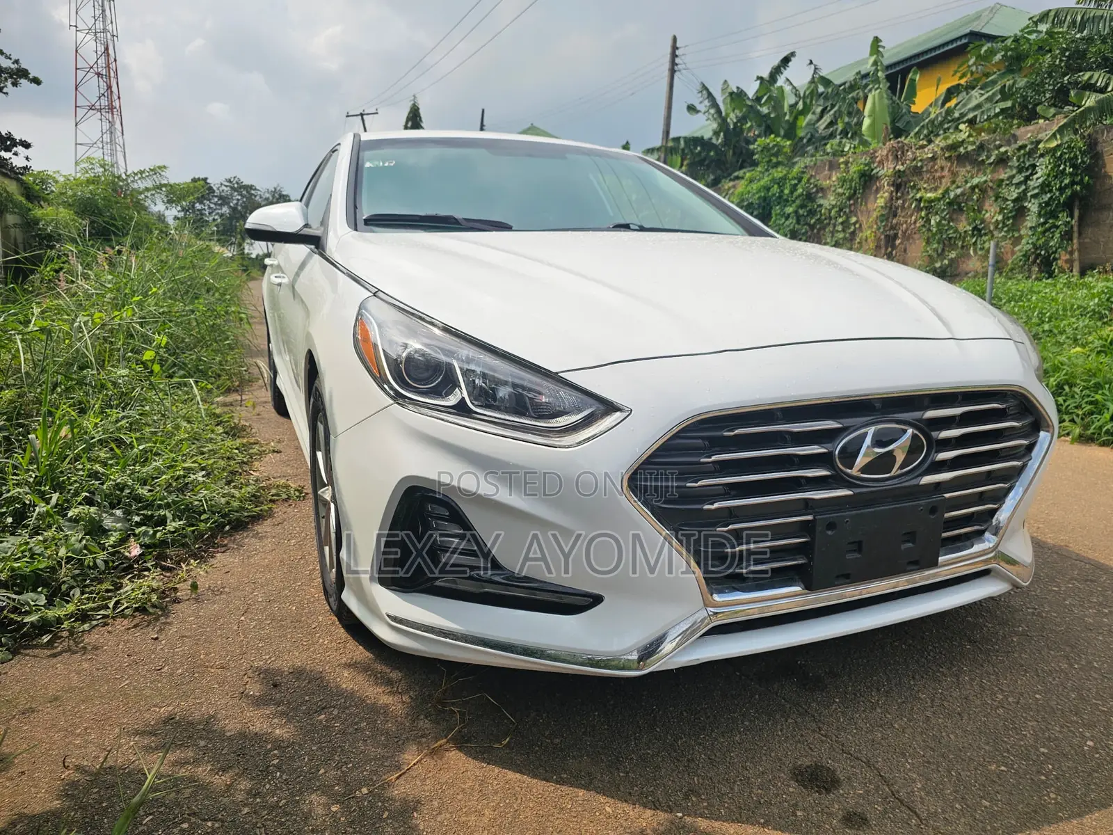Hyundai Sonata ECO 2018 White