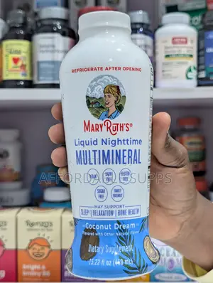 MaryRuth's Nighttime Multimineral Liquid – 450ml