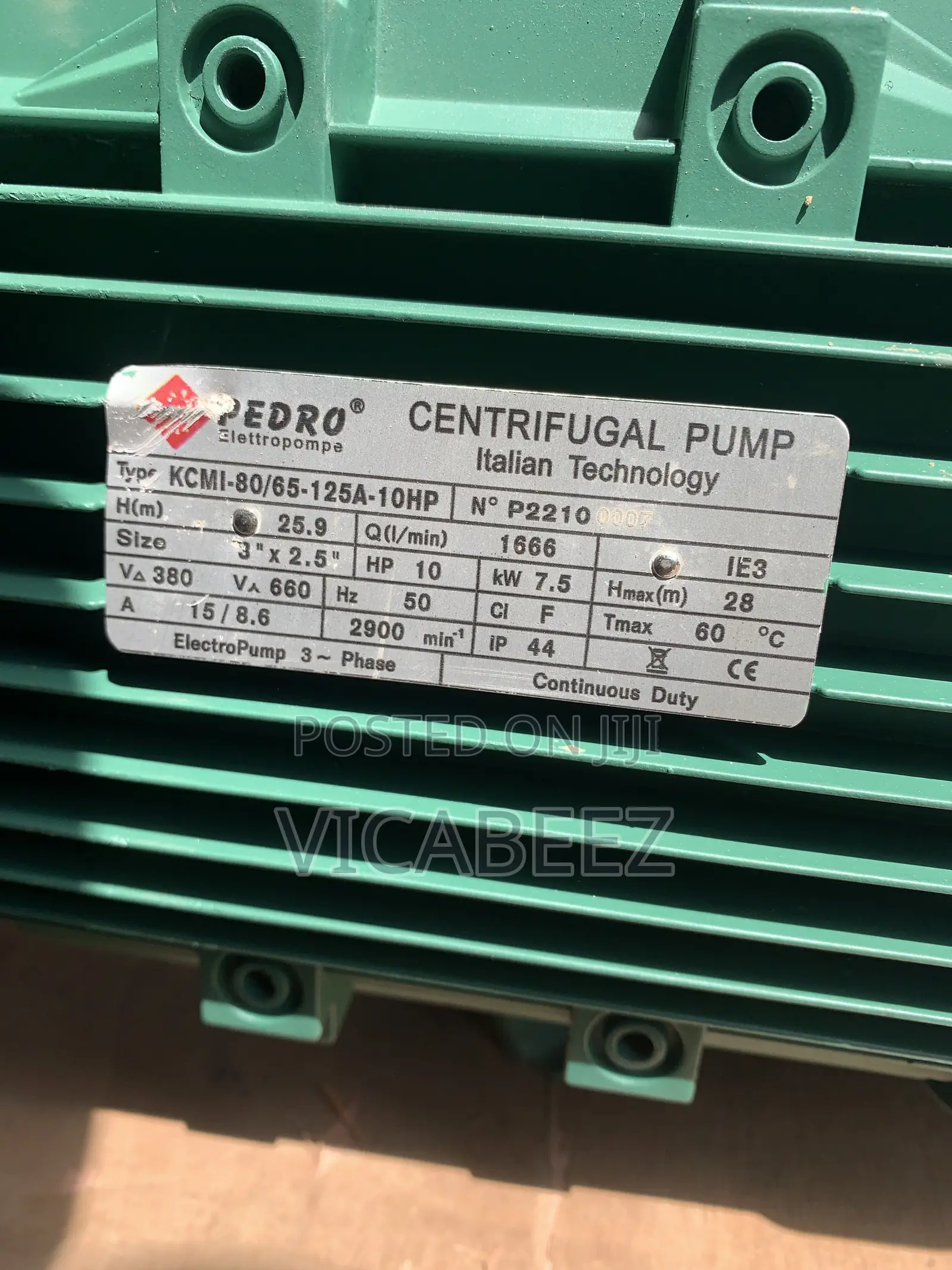 10hp PEDRO Surface Pump