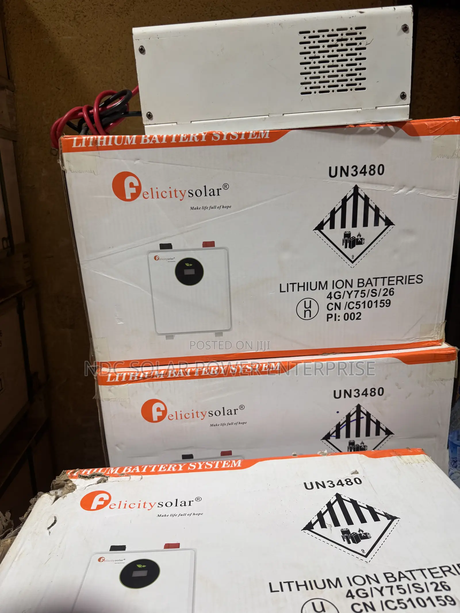 Felicity 7.5kWh Lithium Solar Battery – 51.2V