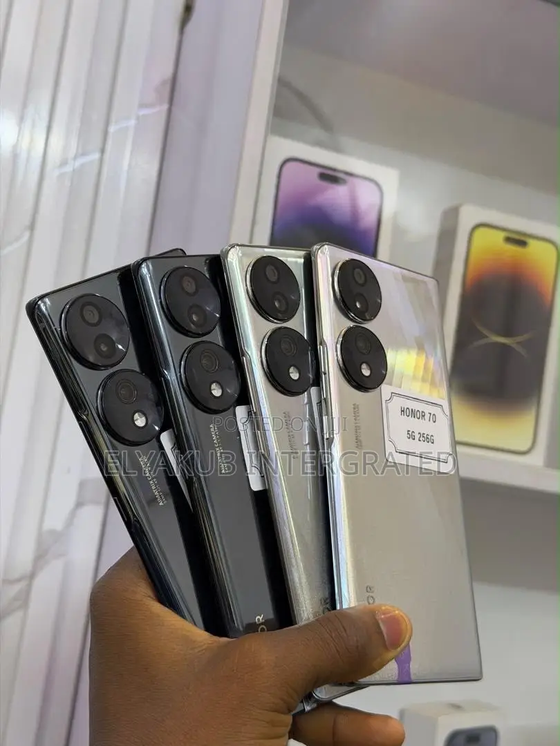 New Honor 70 256 GB Silver