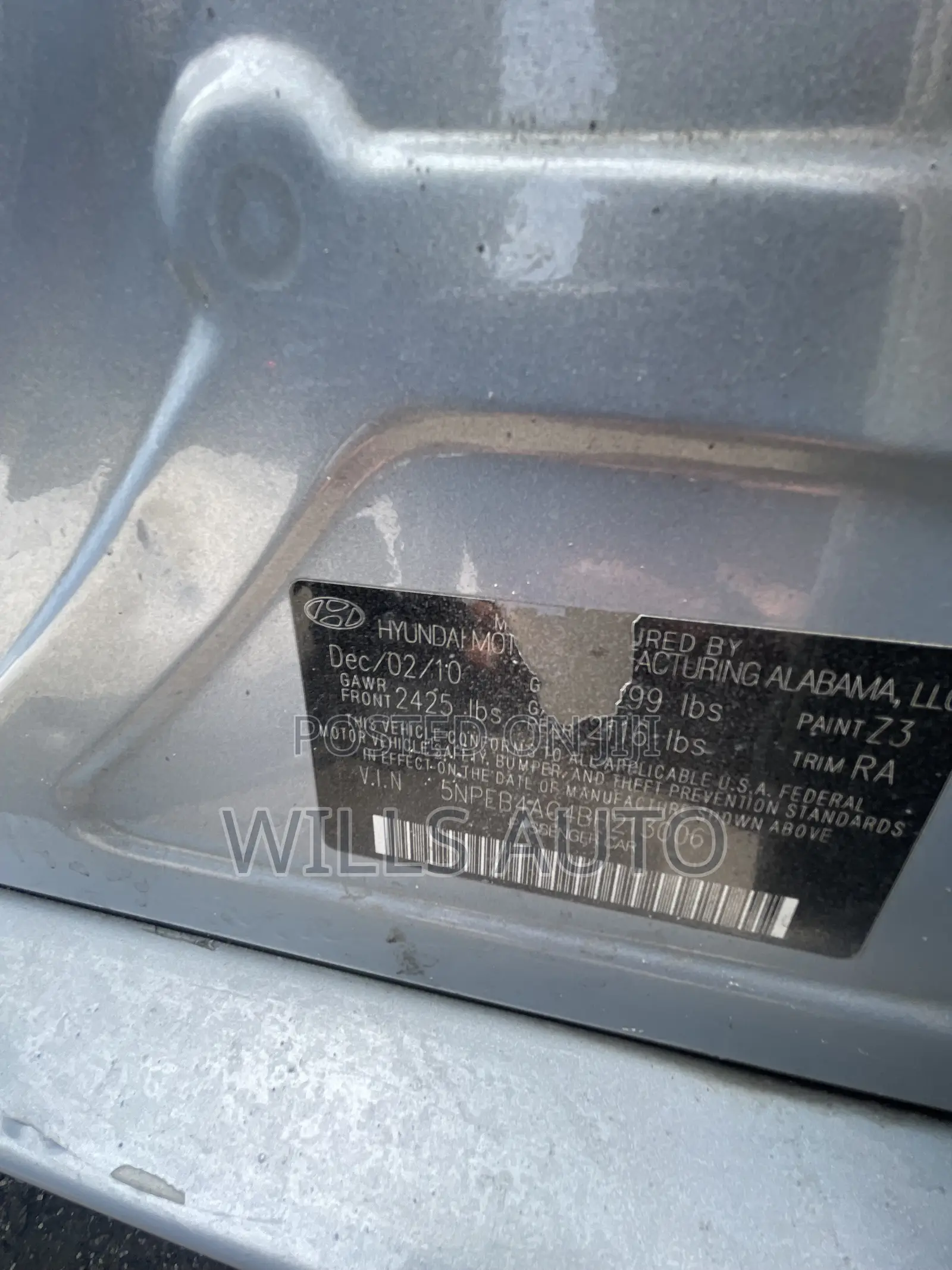 Hyundai Sonata 2011 Silver