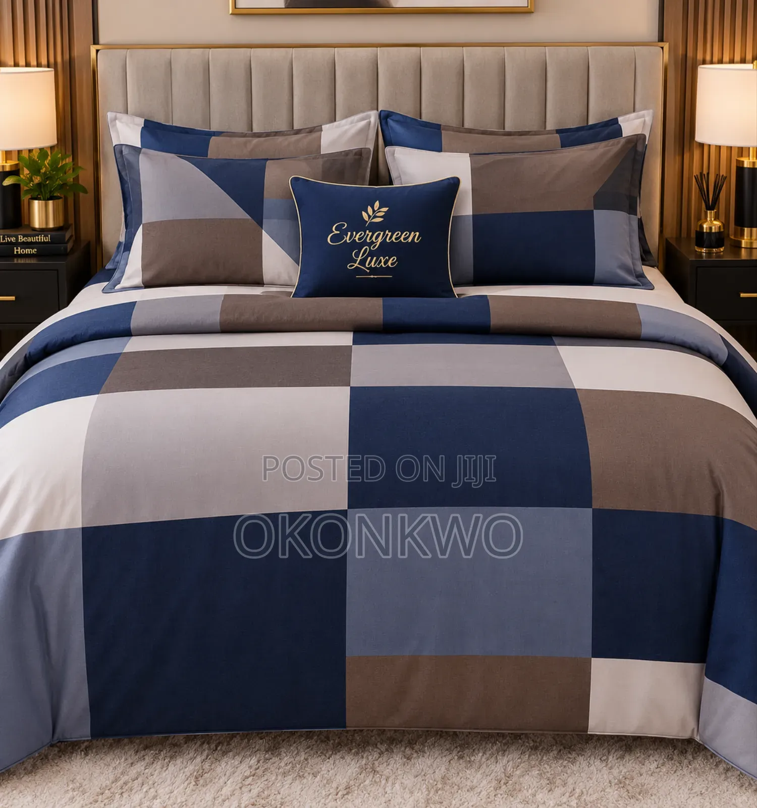 Evergreen Luxe Beddings