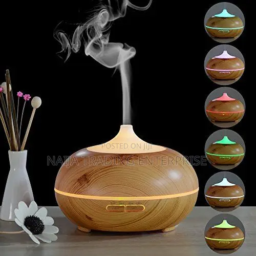 Mist Aromatherapy Humidifier- LIGHT BROWN