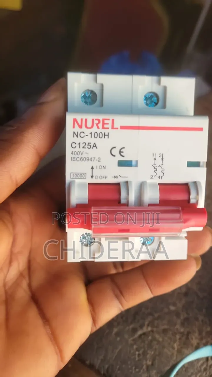 2pole Breaker 125amps