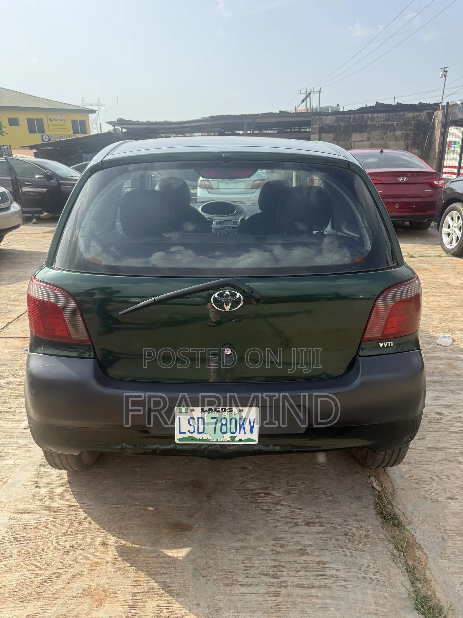 Toyota Yaris 2003 Black