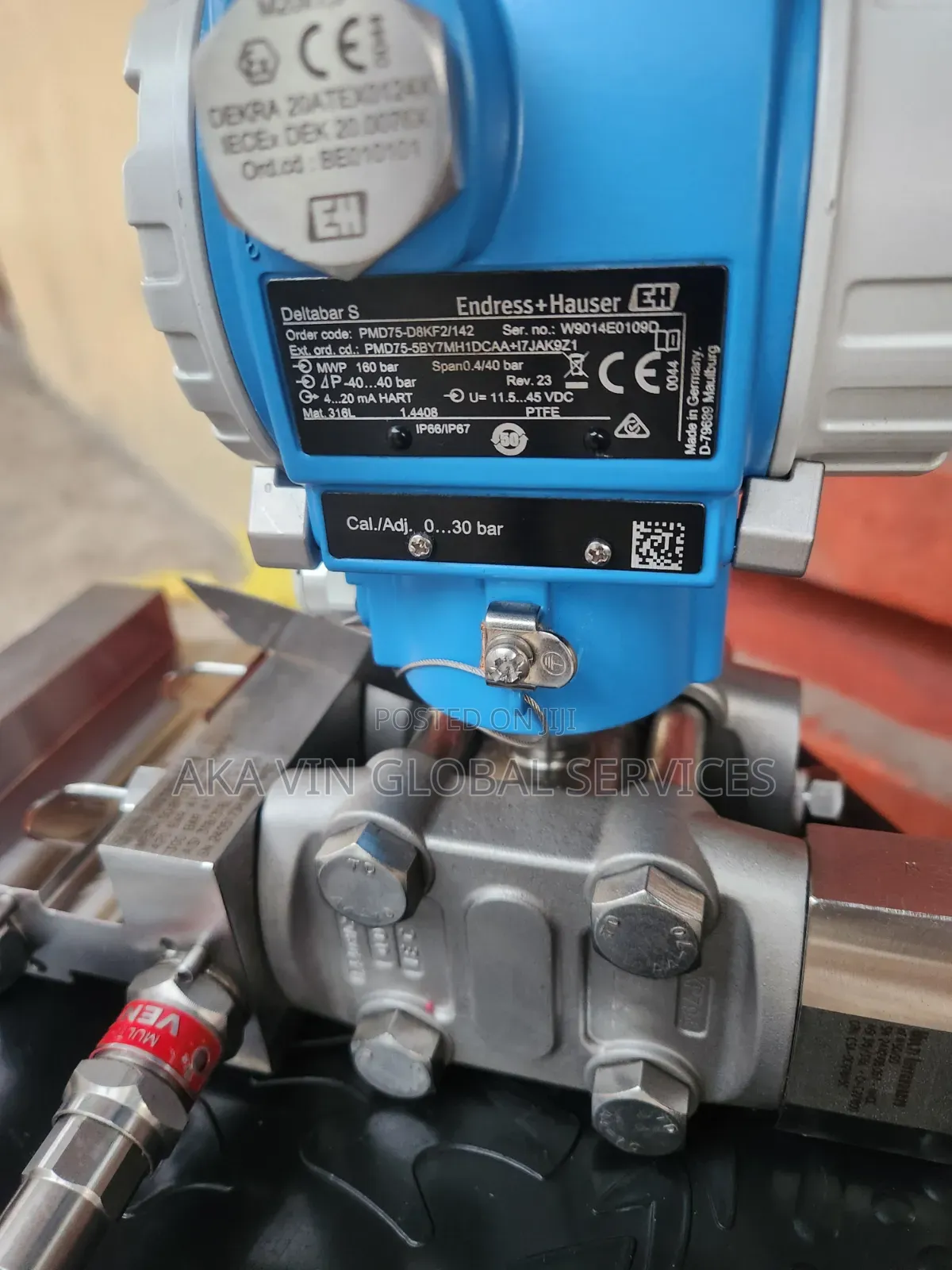Differential Pressure Deltabar PMD75