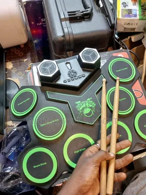 Portable Roll-Up Electric Drum Set