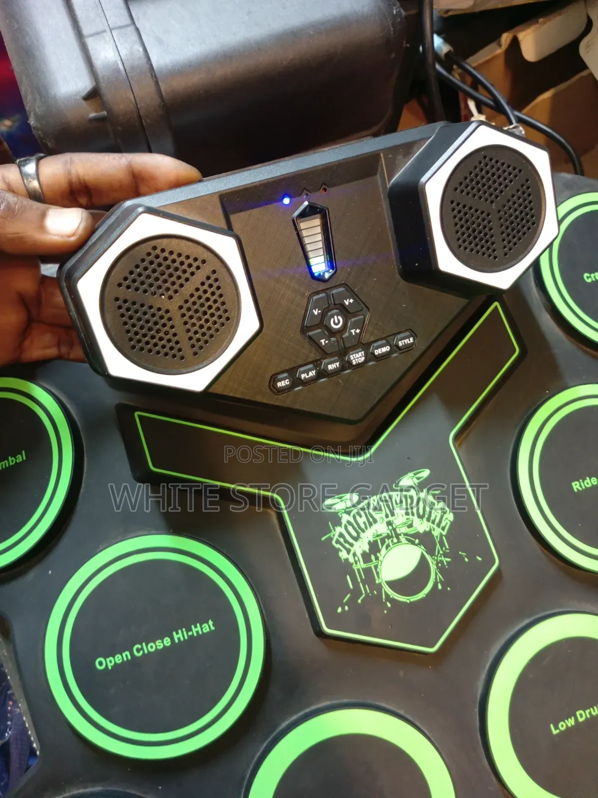 Portable Roll-Up Electric Drum Set
