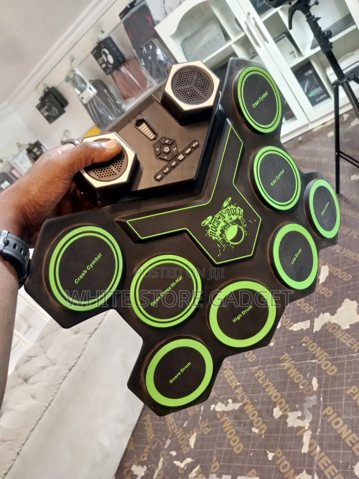Portable Roll-Up Electric Drum Set