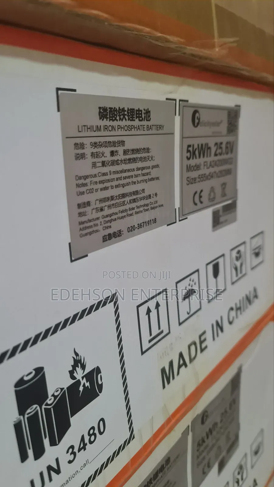 Felicity Lithium Battery 5kwh 24v FLA