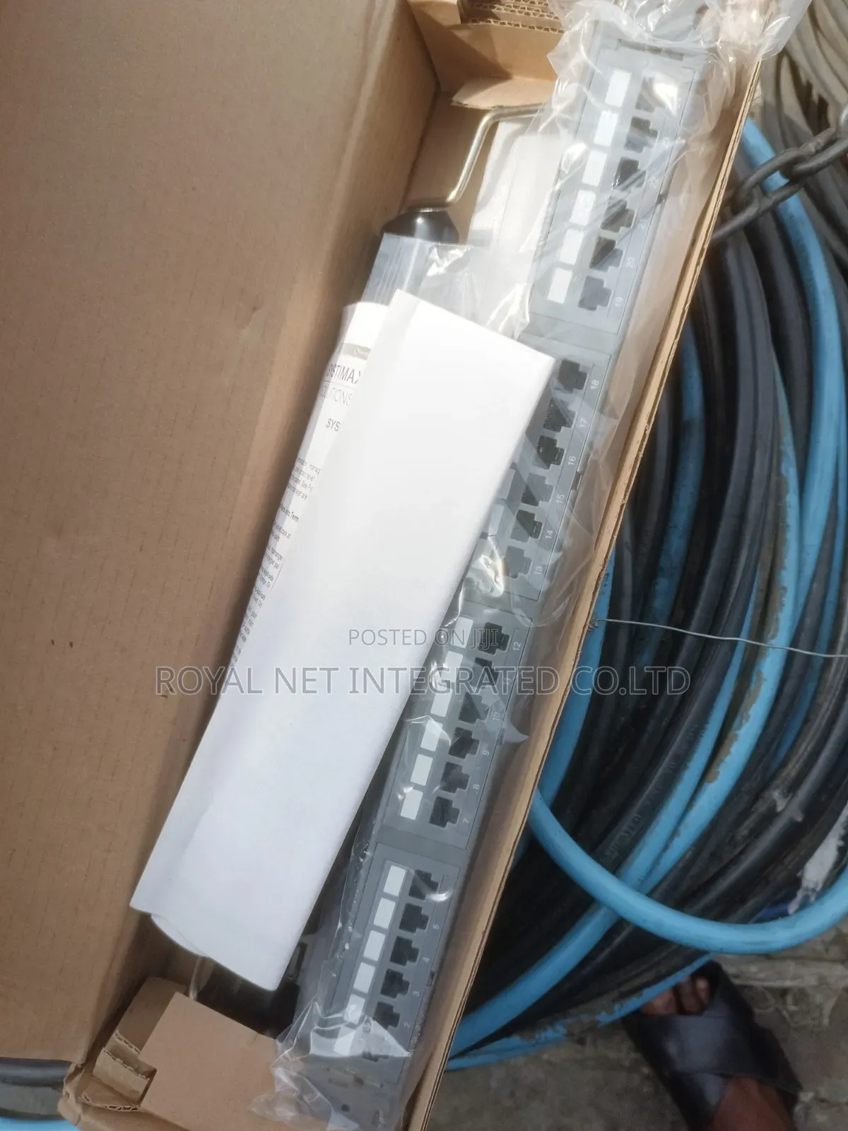 Commscope 24port Cat6A Patch Panel