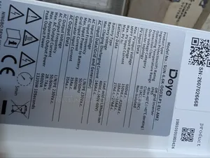 6.6kw Dual MPPT Deye Inverter