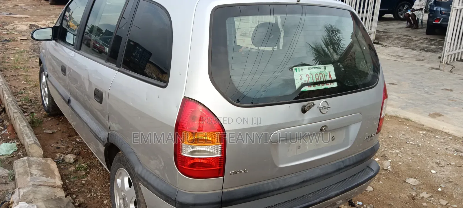 Opel Zafira 1.6 2004 Silver