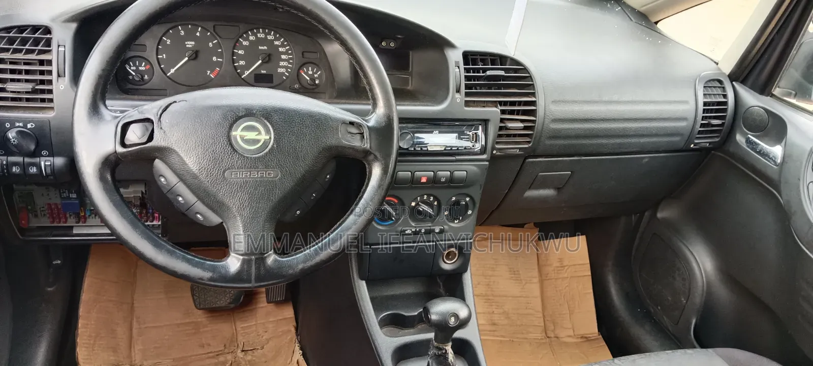 Opel Zafira 1.6 2004 Silver