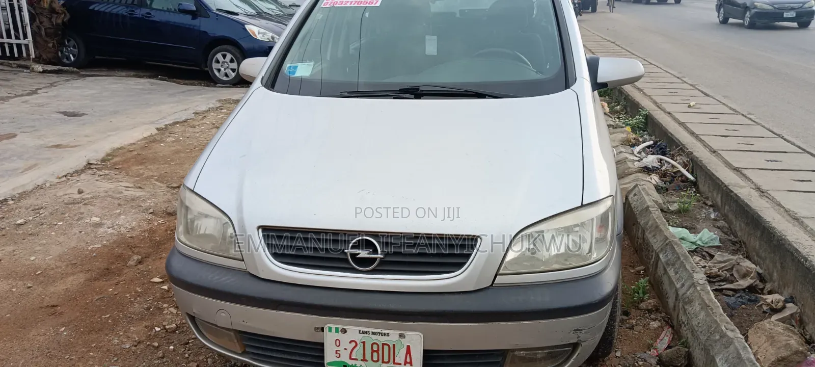 Opel Zafira 1.6 2004 Silver