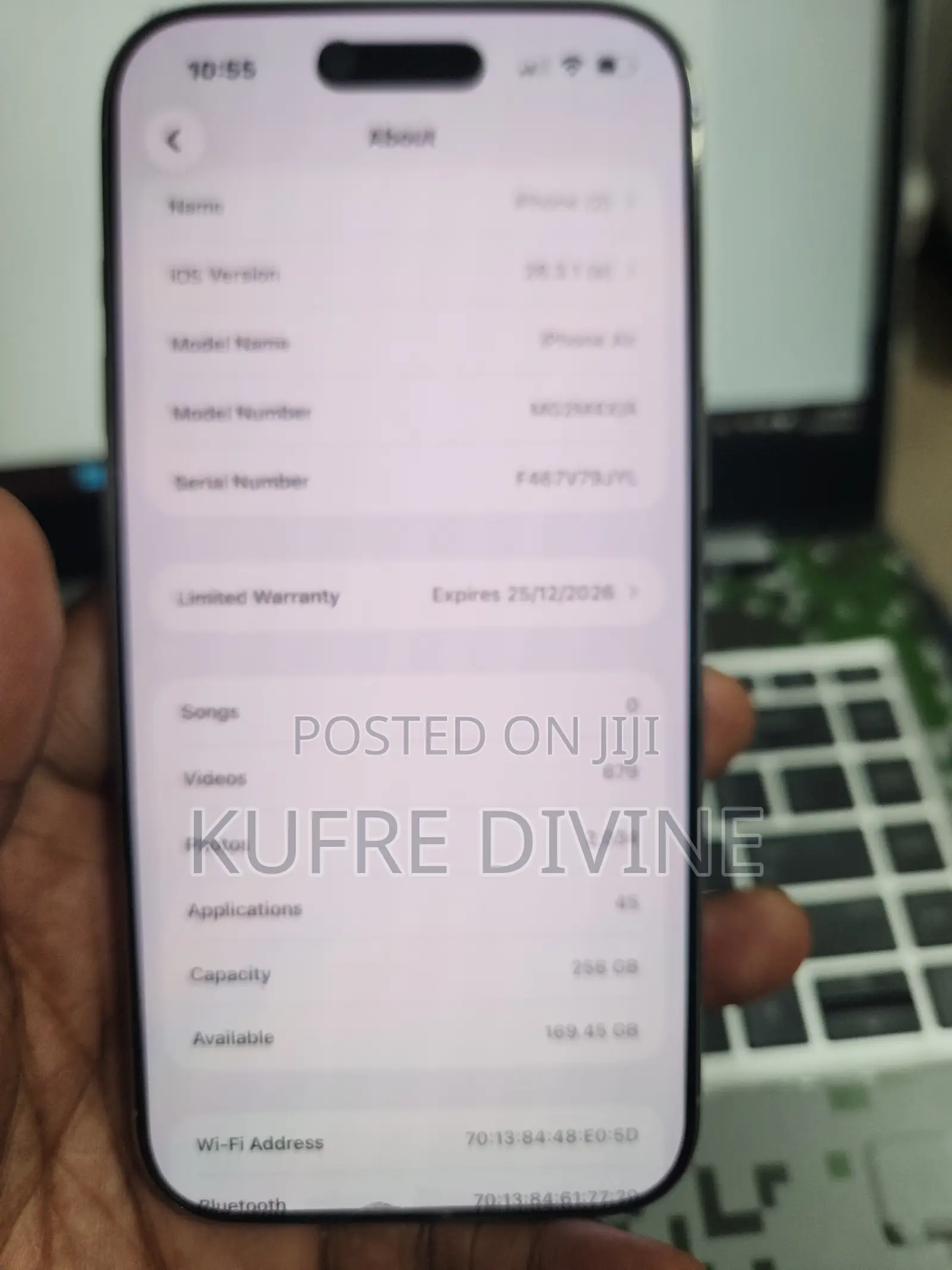 Apple iPhone Air 256 GB White
