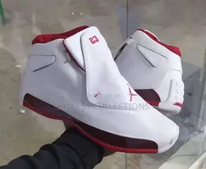 Newest Update Air Jordan Xviii VARSITY/ BLA/RED/