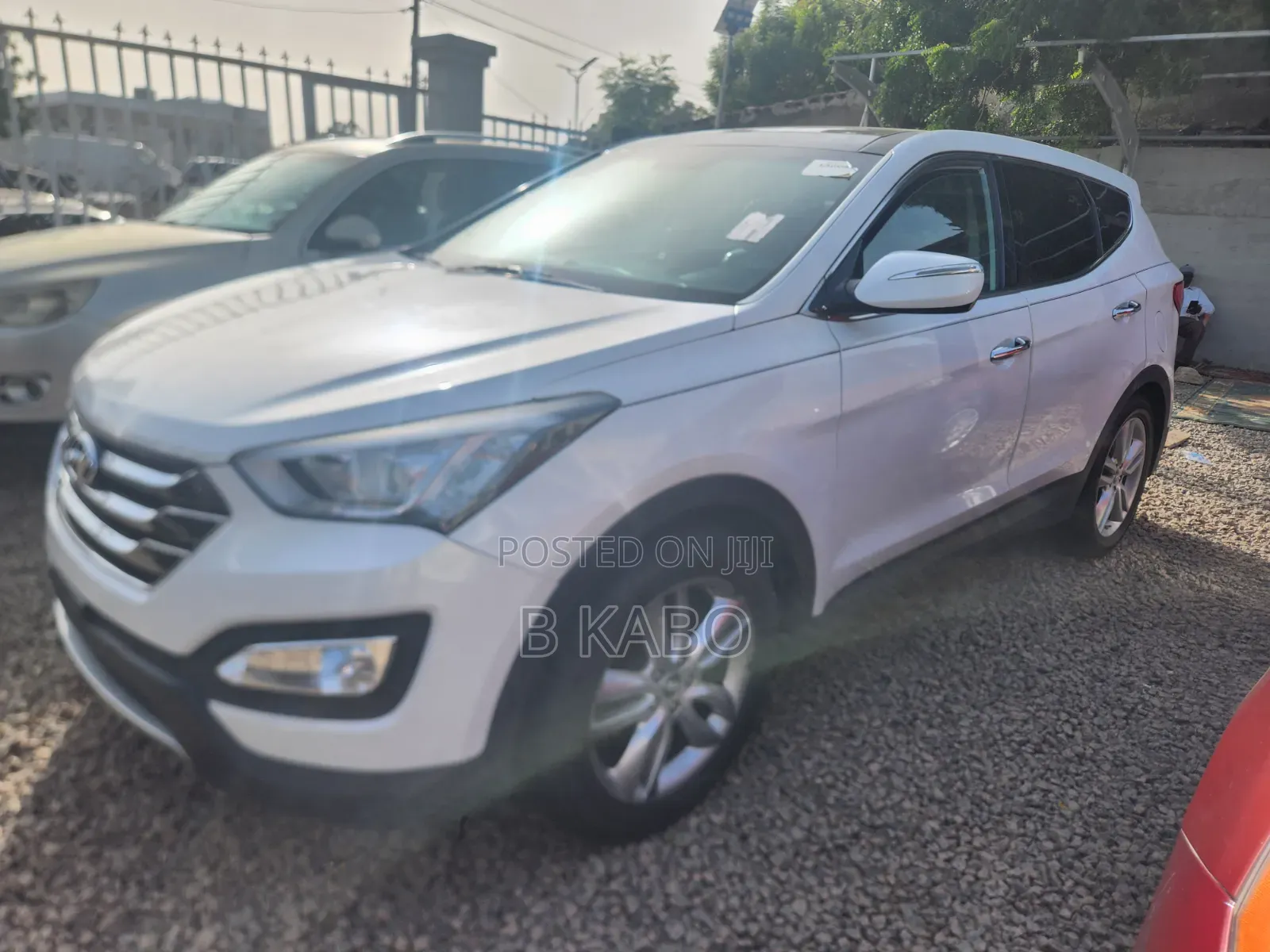 Hyundai Santa Fe 2013 White