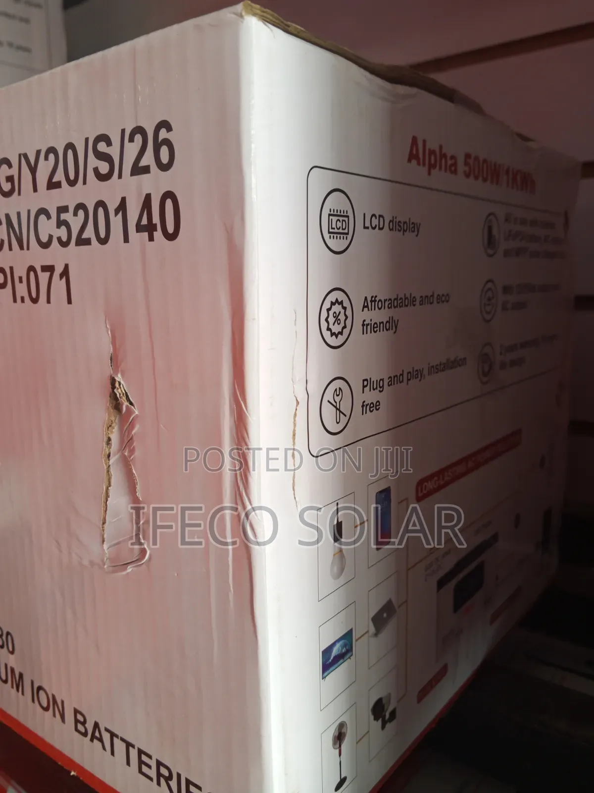 Sako 1kwh /500w Solar Generator