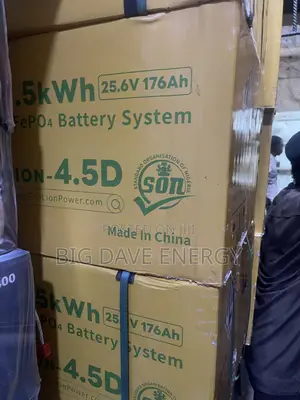 4.5kw 25.6v Eco-Lion Lithuim Battery