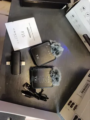 F15-2 Wireless Microphone for Your Content Vlog