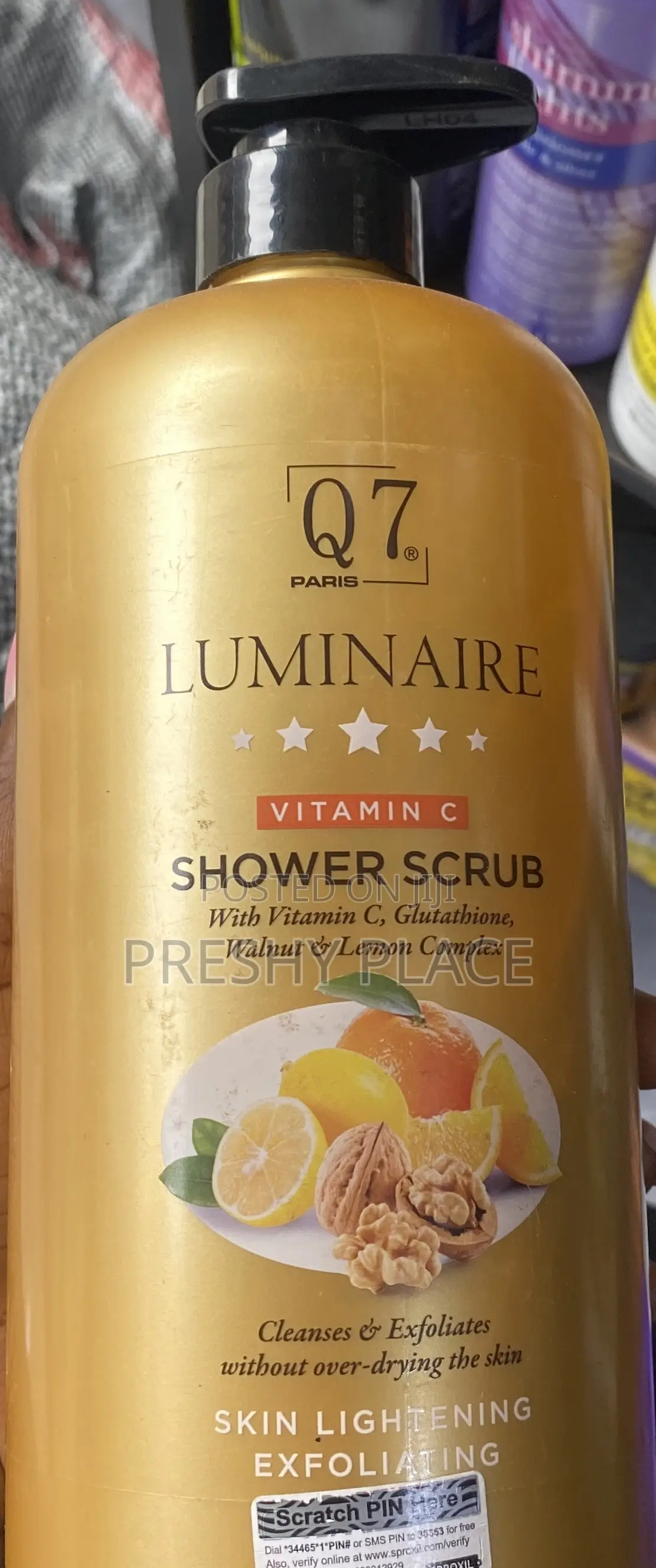 Vitamin C Shower Scrub
