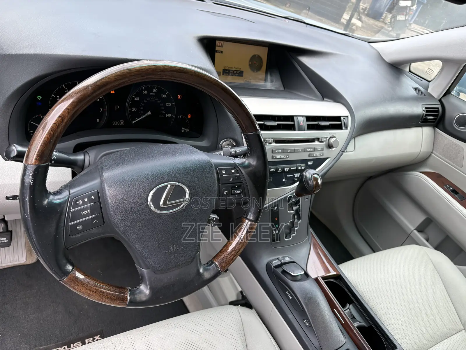 Lexus RX 2011 Blue