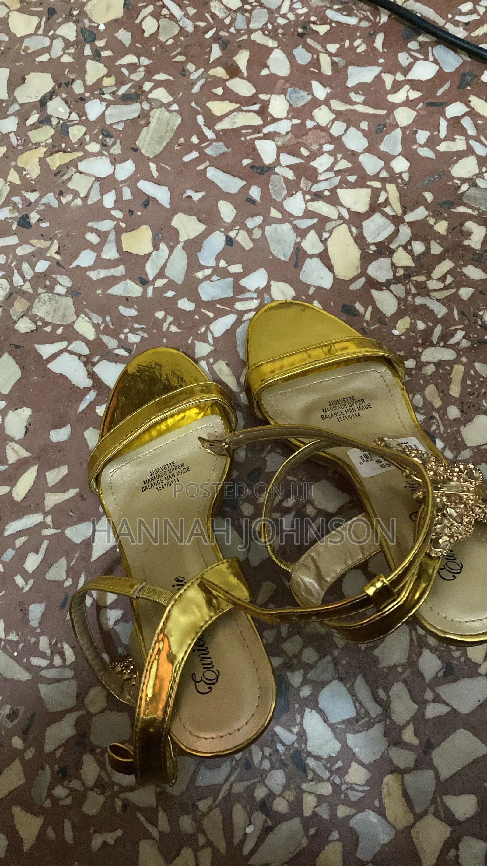 New Gold 3 Inch Heels