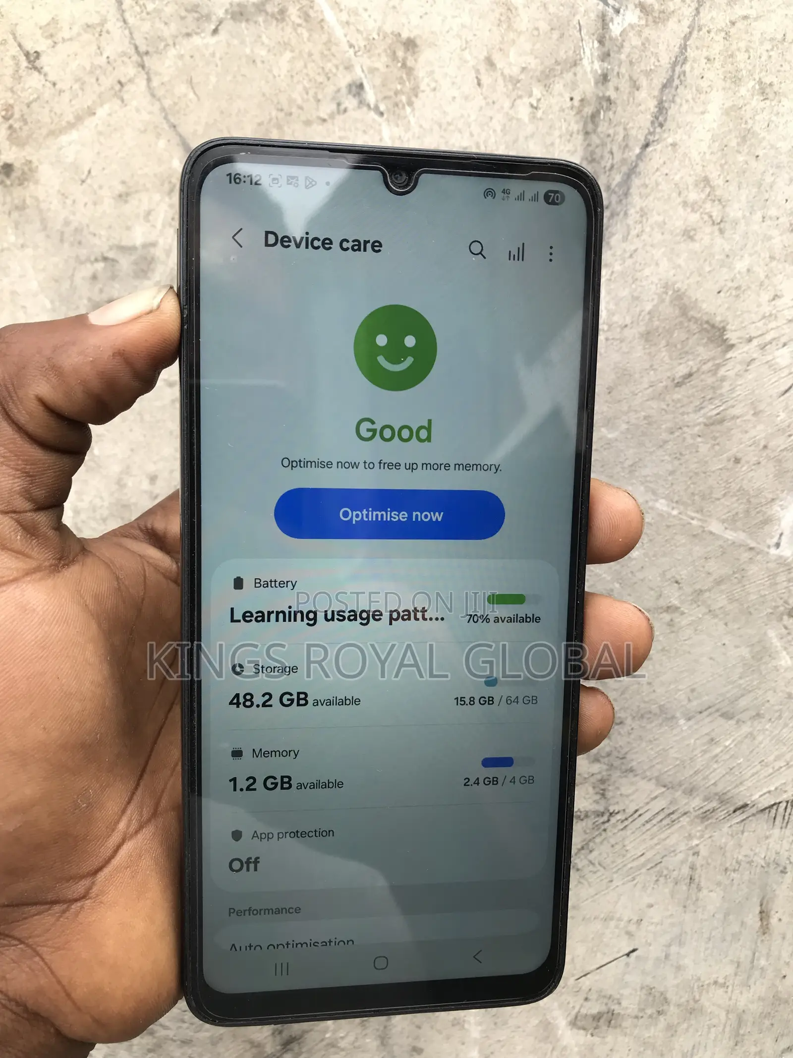 Samsung Galaxy A05 64 GB Blue