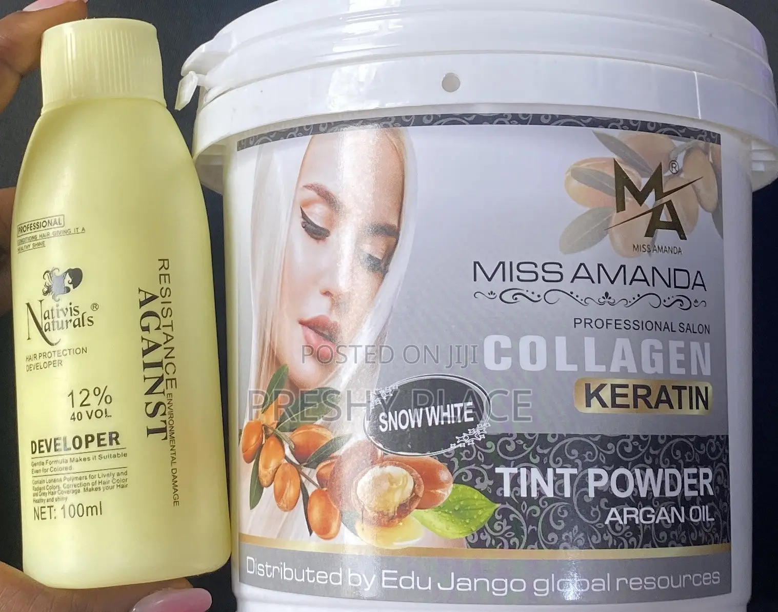 Tint Powder and Developer (White)