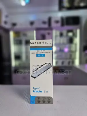 8-in-1 Multiport USB-C & USB 3.0 Hub Adapter