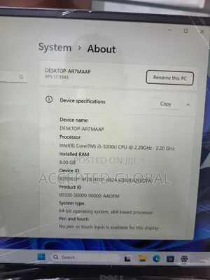 Laptop Dell XPS 13 9343 8GB Intel Core i5 SSD 256GB