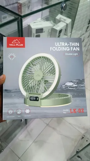 Tall Plus Ultra Thin Folding Fan