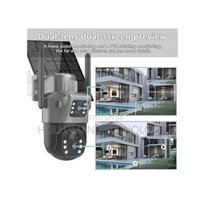 4g Solar Dual Lens Camera