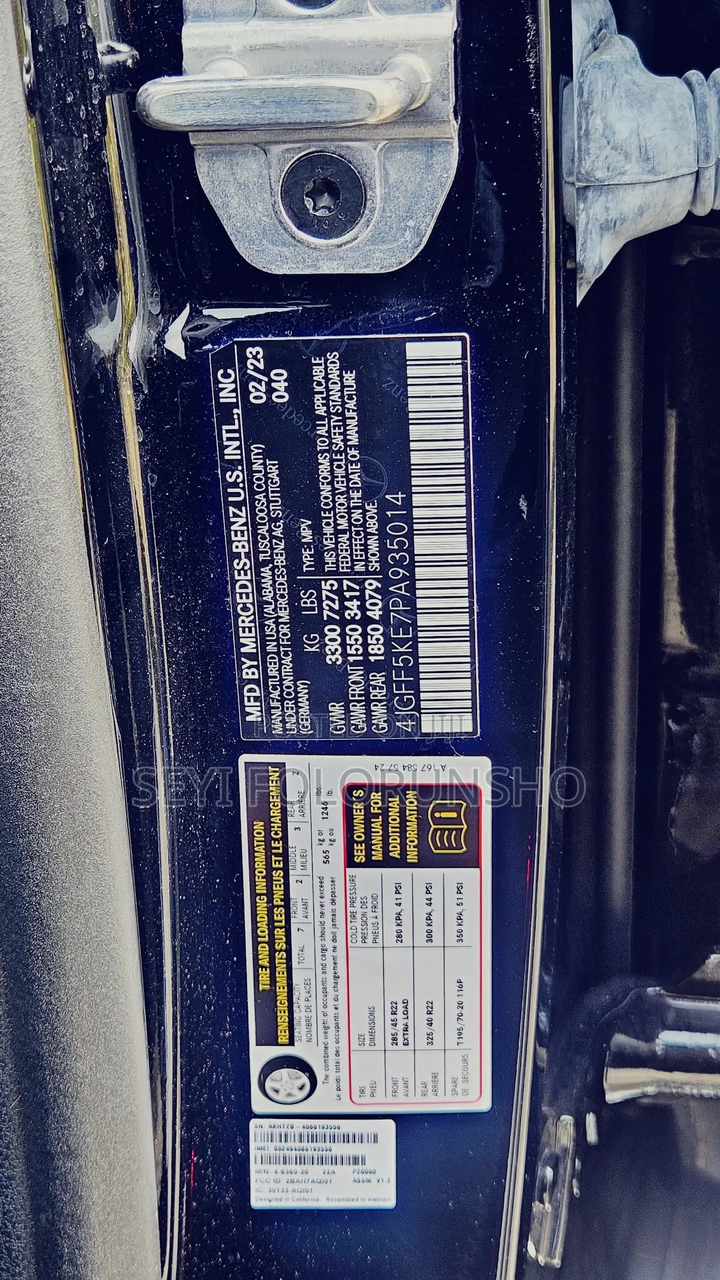 Mercedes-Benz GLS-Class 2023 Black