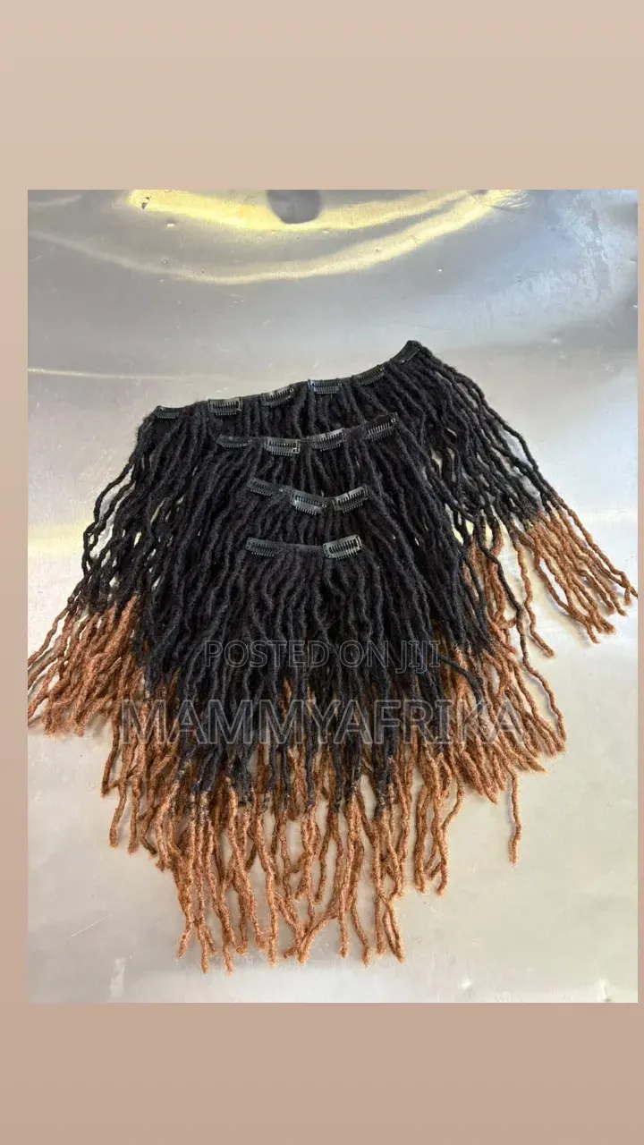 Human Hair Loc Extensions, & Wefts