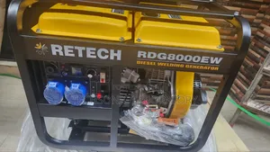 Retech Rdg8000ew Diesel Welding Machine Generator