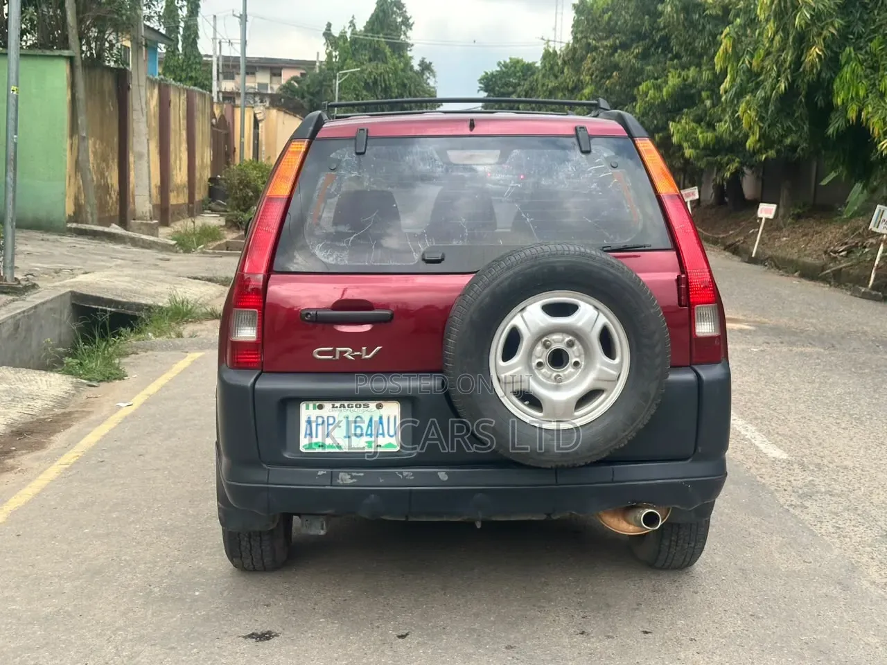 Honda CR-V 2003 Red