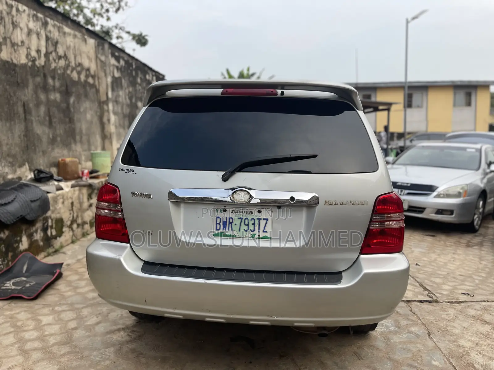 Toyota Highlander 2003 Silver