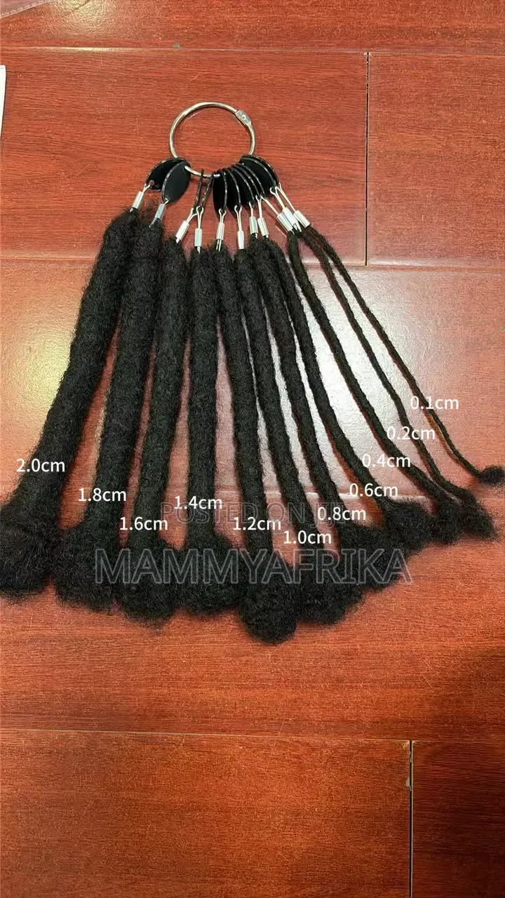 Human Hair Loc Extensions, & Wefts