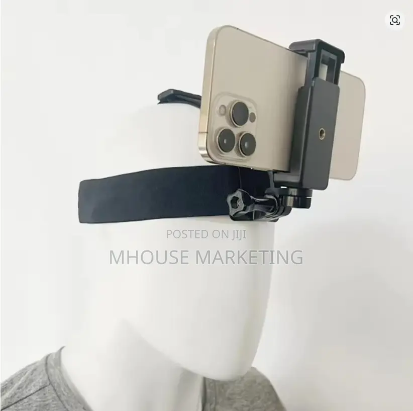 Mobile Phone Head Strap Mount - POV/ VLog