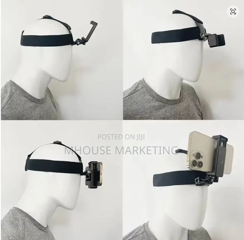 Mobile Phone Head Strap Mount - POV/ VLog