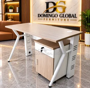 New Modern K1 Metal Office Table With Drawers