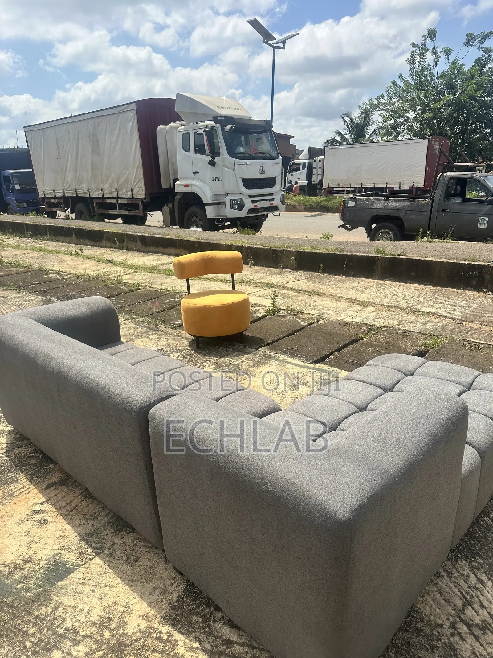 L-Shape Sofa Set
