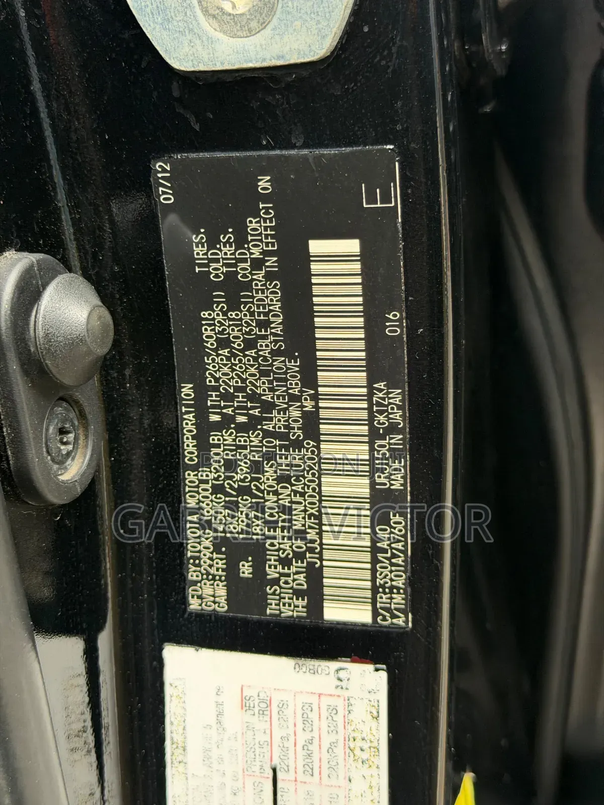 Lexus GX 460 Base 2013 Black